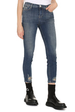 Carica l'immagine nel visualizzatore di Gallery, Cropped jeans skinny fit
