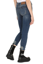 Carica l'immagine nel visualizzatore di Gallery, Cropped jeans skinny fit
