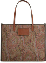 Carica l'immagine nel visualizzatore di Gallery, Tote bag Globetrotter con motivo paisley

