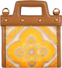 Load image into Gallery viewer, Paisley jacquard fabric card holder

