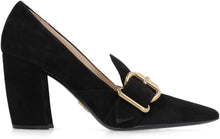 Load image into Gallery viewer, Suede pointy-toe pumps
