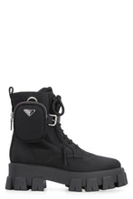 Load image into Gallery viewer, Prada Monolith Re-Nylon combat boots
