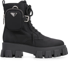 Load image into Gallery viewer, Prada Monolith Re-Nylon combat boots

