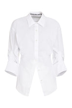 Carica l'immagine nel visualizzatore di Gallery, Camicia asimmetrica in cotone
