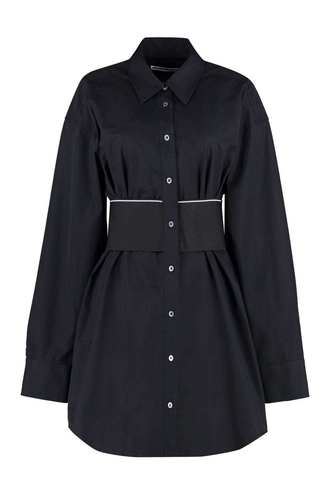 Cotton shirtdress