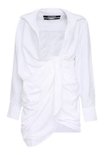 Load image into Gallery viewer, Draped shirt-dress
