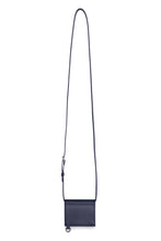Carica l'immagine nel visualizzatore di Gallery, Mini-bag a tracolla Le Porte Azur in pelle
