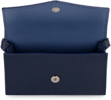 Carica l'immagine nel visualizzatore di Gallery, Mini-bag a tracolla Le Porte Azur in pelle
