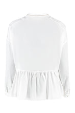 Carica l'immagine nel visualizzatore di Gallery, Blusa in seta con volant
