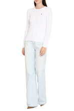 Load image into Gallery viewer, Cotton crew-neck sweater
