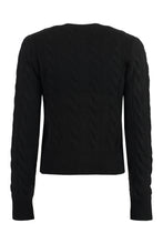 Carica l'immagine nel visualizzatore di Gallery, Cardigan in maglia a trecce

