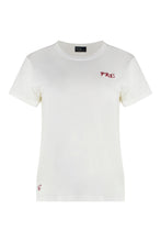 Load image into Gallery viewer, Cotton crew-neck T-shirt
