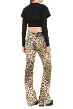 Carica l'immagine nel visualizzatore di Gallery, Crop top Le Double a maniche lunghe
