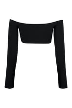 Carica l'immagine nel visualizzatore di Gallery, Crop top a maniche lunghe
