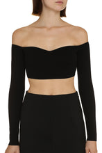 Carica l'immagine nel visualizzatore di Gallery, Crop top a maniche lunghe
