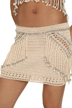 Load image into Gallery viewer, Knitted mini skirt

