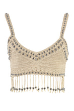 Carica l'immagine nel visualizzatore di Gallery, Crop-top in maglia
