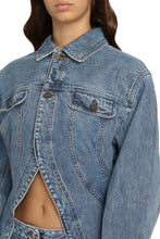 Carica l'immagine nel visualizzatore di Gallery, Giacca Caraco in denim
