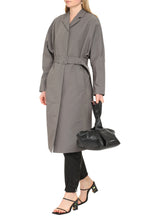 Carica l'immagine nel visualizzatore di Gallery, Trench coat in tessuto tecnico
