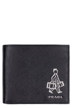 Load image into Gallery viewer, Leather flap-over wallet
