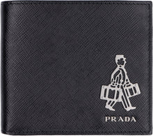 Load image into Gallery viewer, Leather flap-over wallet
