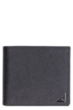 Load image into Gallery viewer, Leather flap-over wallet
