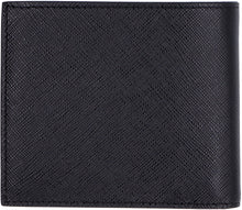 Load image into Gallery viewer, Leather flap-over wallet
