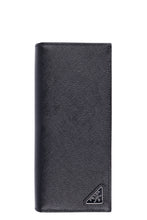 Load image into Gallery viewer, Leather flap-over wallet
