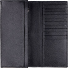Load image into Gallery viewer, Leather flap-over wallet
