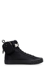 Load image into Gallery viewer, Prada Wheel Re-Nylon high-top sneakers
