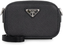 Carica l'immagine nel visualizzatore di Gallery, Pouch a tracolla in pelle Saffiano
