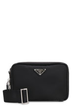 Carica l'immagine nel visualizzatore di Gallery, Messenger bag in pelle e nylon
