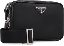 Carica l'immagine nel visualizzatore di Gallery, Messenger bag in pelle e nylon
