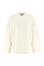 Carica l'immagine nel visualizzatore di Gallery, Pullover girocollo a coste
