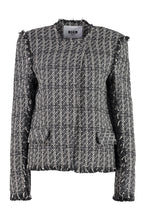 Carica l'immagine nel visualizzatore di Gallery, Giacca in tweed misto cotone
