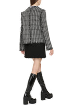 Carica l'immagine nel visualizzatore di Gallery, Giacca in tweed misto cotone
