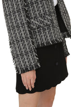 Carica l'immagine nel visualizzatore di Gallery, Giacca in tweed misto cotone
