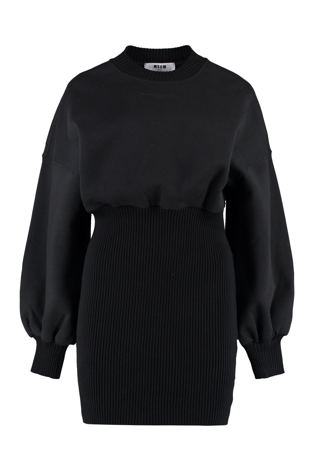 Abito in felpa con logo