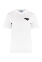 Carica l'immagine nel visualizzatore di Gallery, T-shirt in cotone ricamata
