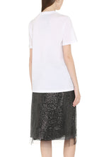 Carica l'immagine nel visualizzatore di Gallery, T-shirt in cotone ricamata
