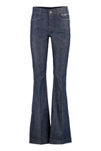 Carica l'immagine nel visualizzatore di Gallery, Pantaloni flared in denim
