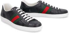 Load image into Gallery viewer, Ace logo detail leather sneakers
