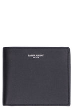Load image into Gallery viewer, Leather flap-over wallet
