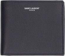 Load image into Gallery viewer, Leather flap-over wallet
