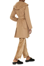 Load image into Gallery viewer, Rialto hooded camel-wool coat
