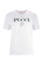 Carica l'immagine nel visualizzatore di Gallery, T-shirt girocollo in cotone
