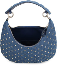 Carica l'immagine nel visualizzatore di Gallery, Valentino Garavani - Hobo-bag Rockstud Spike in denim
