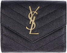 Load image into Gallery viewer, Logo leather wallet

