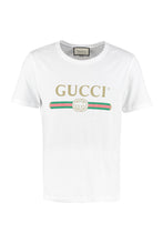 Carica l'immagine nel visualizzatore di Gallery, T-shirt in cotone con stampa Gucci
