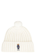 Carica l'immagine nel visualizzatore di Gallery, Cappello in maglia a coste con pon-pon
